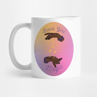 Black Girl Magic - background Mug